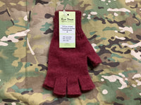 Kiwi Down Possum Merino & Silk Fingerless Gloves