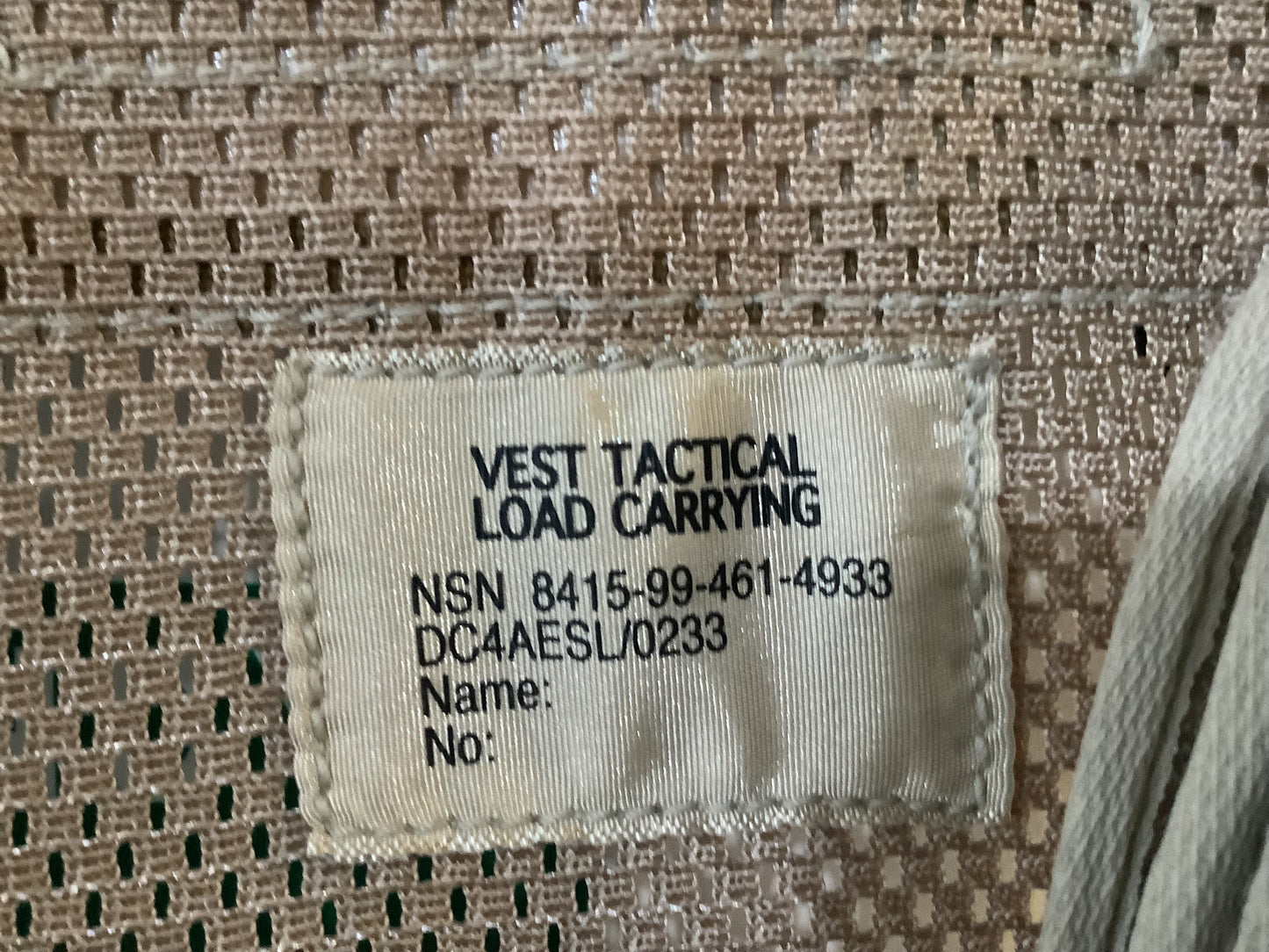Desert DPM Camo - Vest Tactical Load Carrying webbing with pouches - Save $65