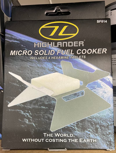 HIGHLANDER MICRO SOLID FUEL COOKER