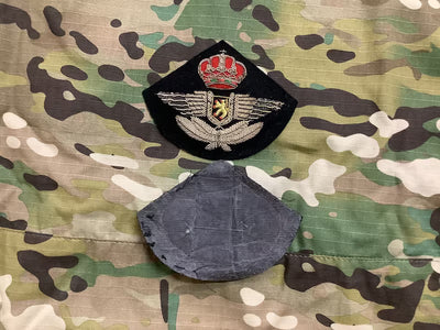 WW2 Belgian Air Force Warrant Officer's cap Badge
