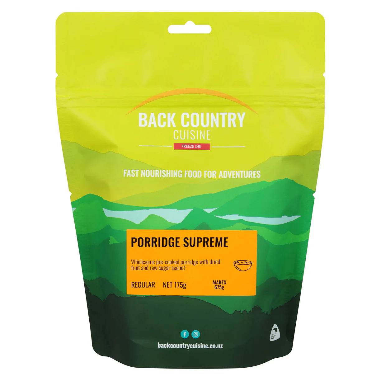 Back Country - Porridge Supreme 175g