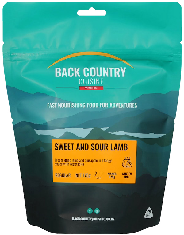 Back Country - Sweet and Sour Lamb - 175 gram pack