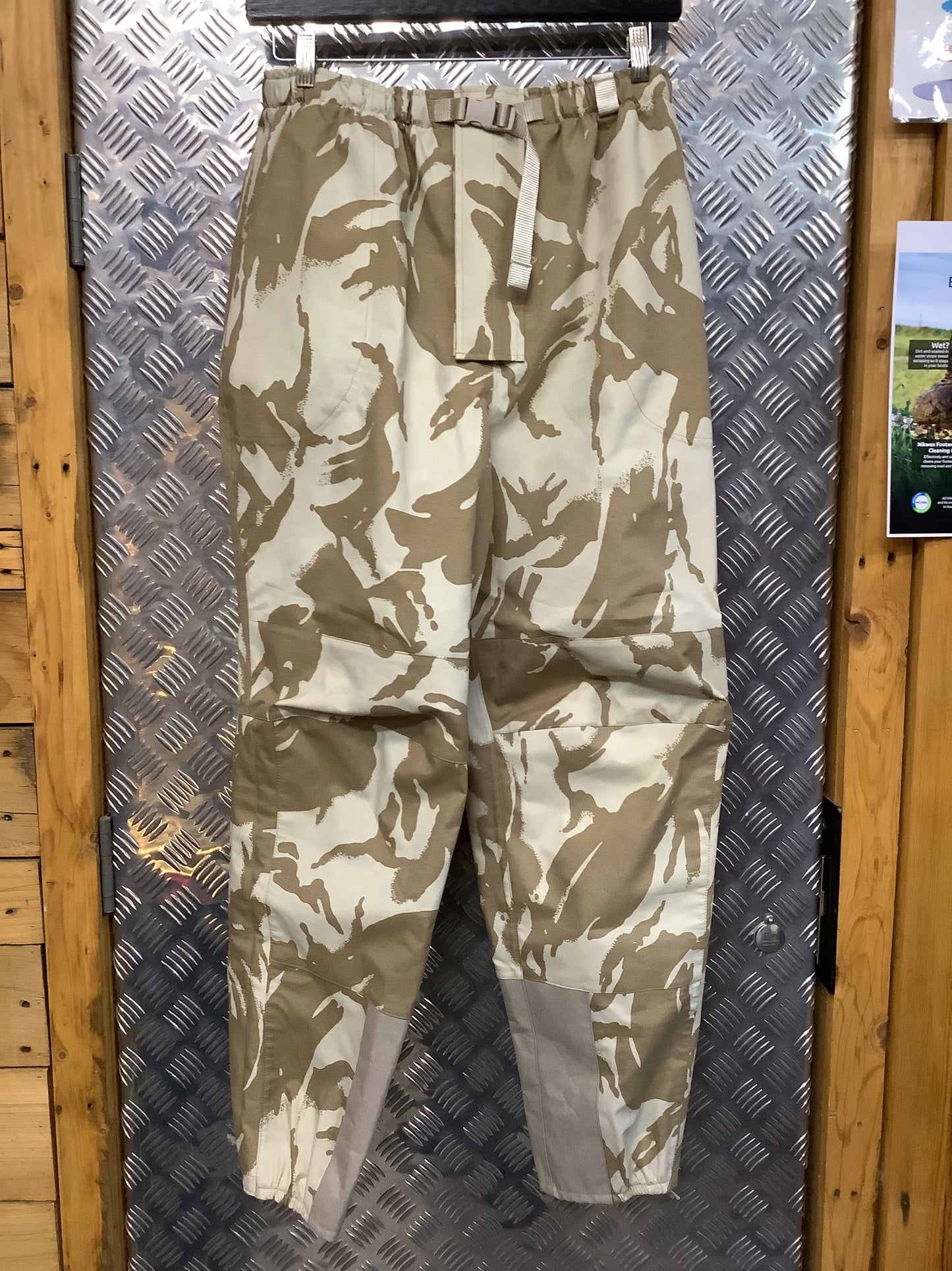 British Army Wet Weather Pants Desert DPM