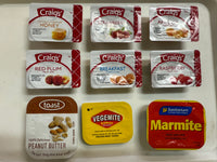 Single serve spreads.