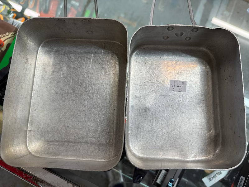 USED MESS TINS