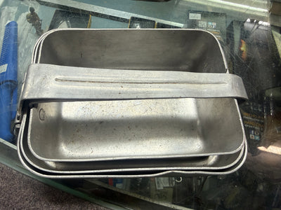USED MESS TINS - set of 3