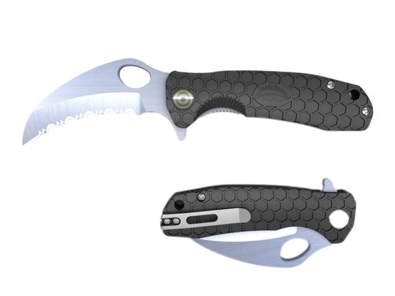 Honey Badger - Serrated Claw (8Cr13Mov)