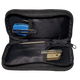 Honey Badger - Embroidered Black Zipper Pouch