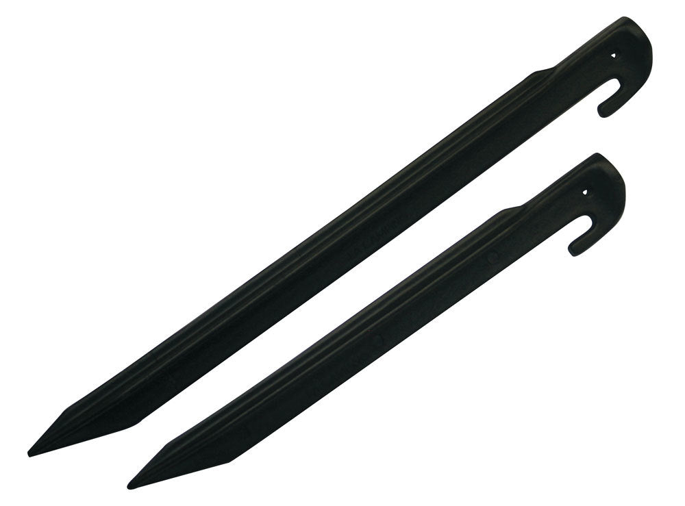 Plastic tent peg 30cm