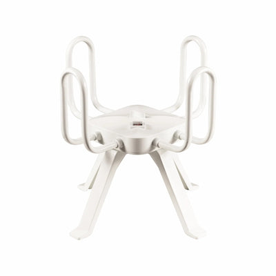 White drone on a white background