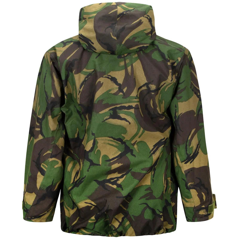 Camouflage jacket on a white background