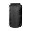 Black dry bag on a white background