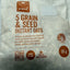 Package of 5 Grain & Seed Instant Oats with branding and nutritional information.