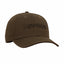 Brown cap with 'SWAZI' logo on a white background