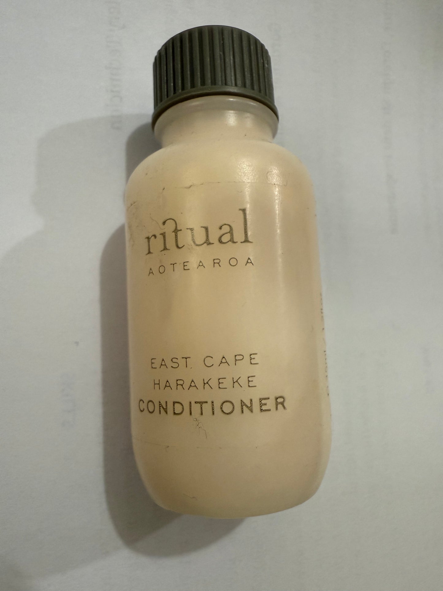 Various travel sized toiletries