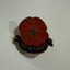 ANZAC LEST WE FORGET enamel poppy badge - Black, White, Silver or Gold