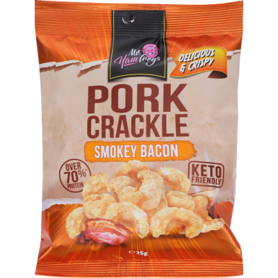 Mr Hamfreys Pork Crackle Smokey bacon