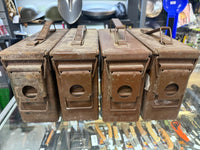 Old Ammunition Tin - 30 Cal size