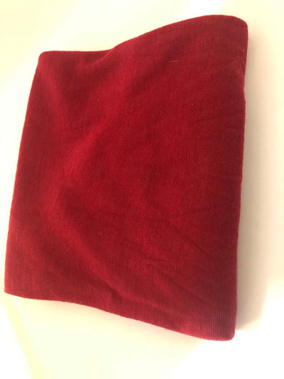 Black or RED Merino Snood/neck warmer/buff