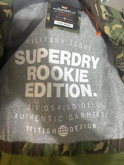 SUPERDRY Rookie Edition Camo Jacket - Medium