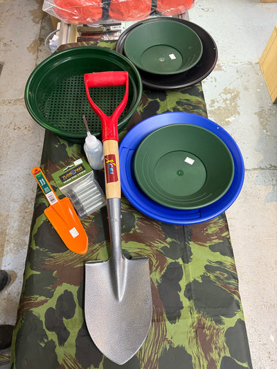 OPS 12 Piece Family Gold Panning Kit