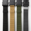 Tactical Webbing Belt with plastic buckle - 4 different colours