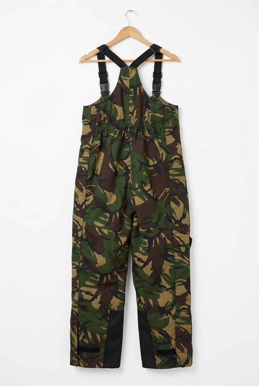 NZ Defence Force - Waterproof Over Trousers/Overalls (Used Grade1) Made By Kathmandu