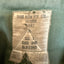 Old army style wool coat - size 3