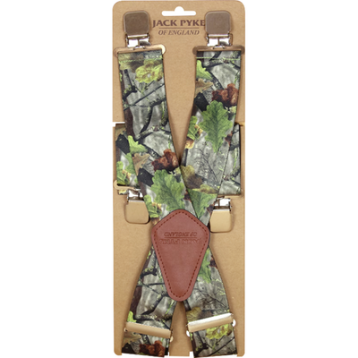 Jack Pyke - Elasticated Braces - Woodland Camo