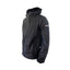 moa dunstan black softshell jacket side view