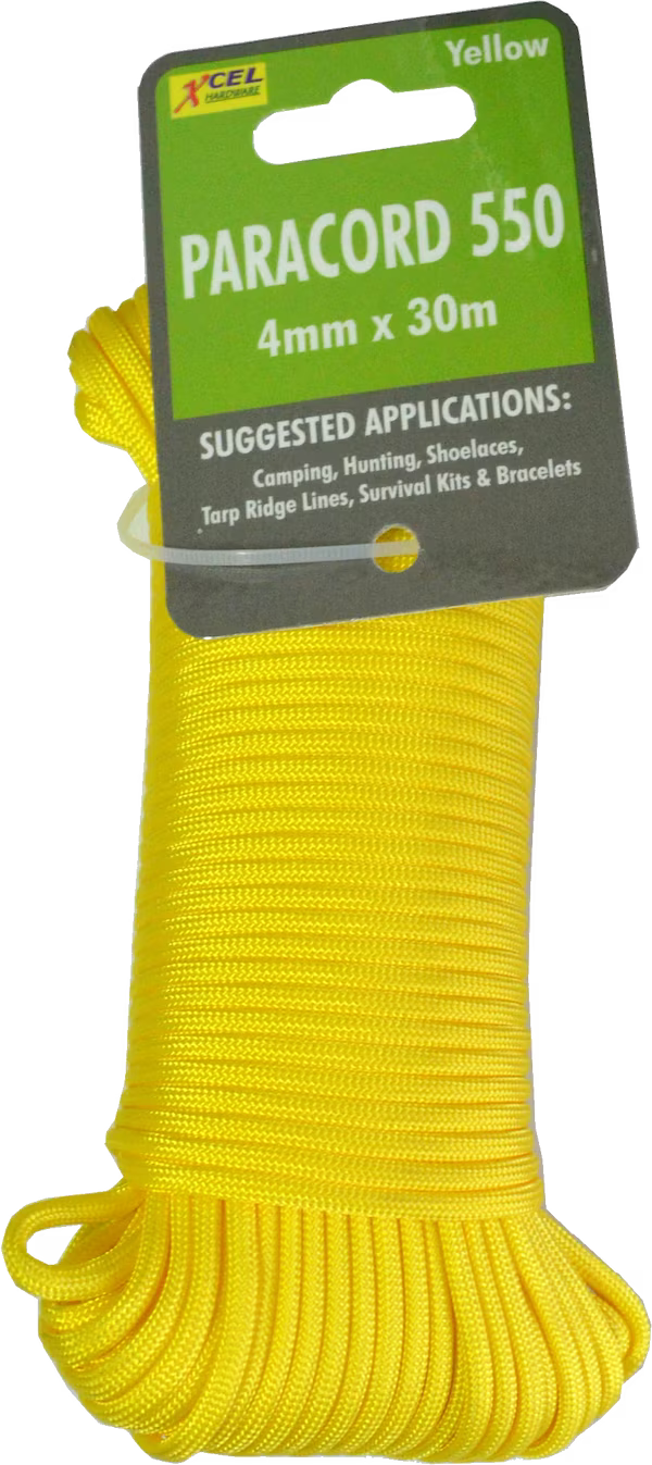 XCEL - Paracord 550 - 4MM X 30M