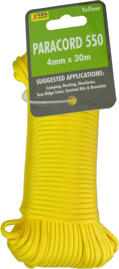 XCEL - Paracord 550 - 4MM X 30M