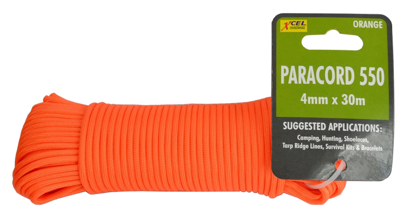 XCEL - Paracord 550 - 4MM X 30M