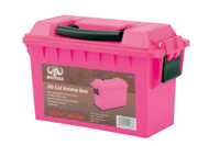 BUFFALO RIVER .30 CAL PLASTIC AMMO BOX PINK LOCKABLE