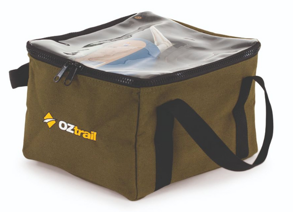 OZtrail Clear Top Canvas Bag Medium