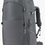 Grey highlander branded backpack on a white background