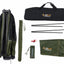 OZtrail camping tent parts including poles, fabric, and carrying bag on a white background