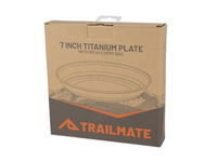 TRAILMATE PLATE TITANIUM 7"