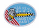 Patch with F-14 VSTFFE logo and text 'Smooth Baby!' on a blue background