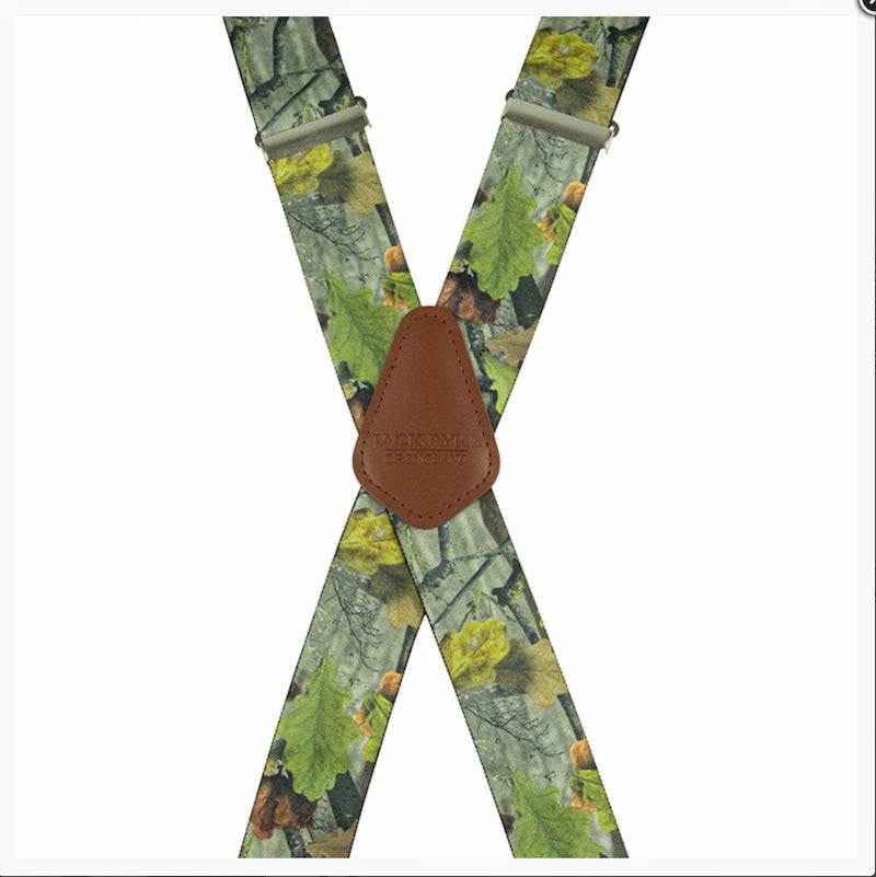 Jack Pyke - Elasticated Braces - Woodland Camo