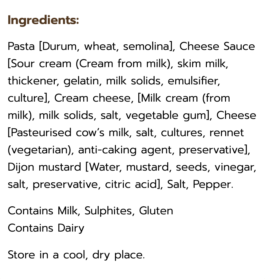 Real Meals - Mac 'n' Cheese Youth Meal