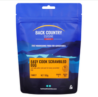 Back Country EASY COOK SCRAMBLED EGGS - 160 gram pack