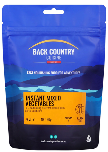 Back Country INSTANT MIXED VEGETABLES