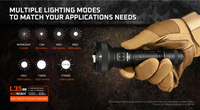 Acebeam L35 2.0 Tactical Flashlight CREE XHP70.3 HI