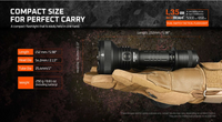 Acebeam L35 2.0 Tactical Flashlight CREE XHP70.3 HI