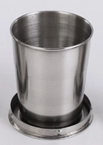 Stainless Steel Folding Cups - 3 sizes available