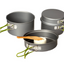 Domex Anodised Camping Cook Set (10 piece)