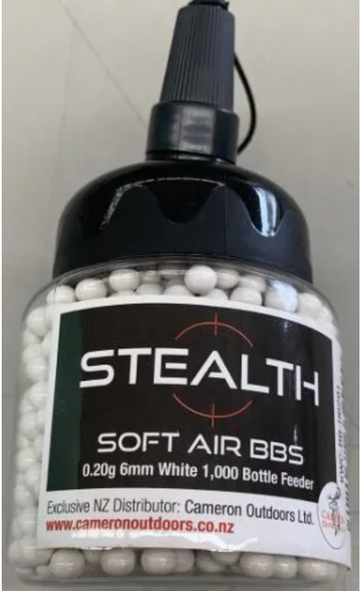 BB'S LARGE BOTTLE 0.2g X 1000 for Airsoft
