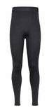 Black leggings on a white background