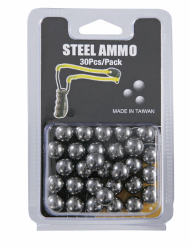 blister pack of steel bb's for sling shot